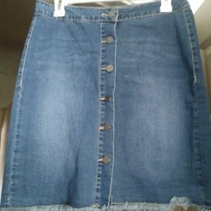 Denim Skirt Size 8
